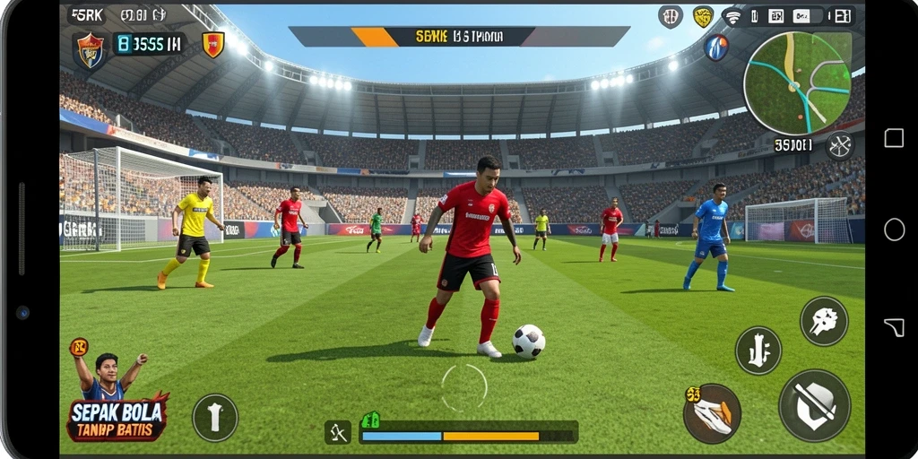 Tampilan gameplay <strong>55RK</strong> yang menegangkan dan realistis.