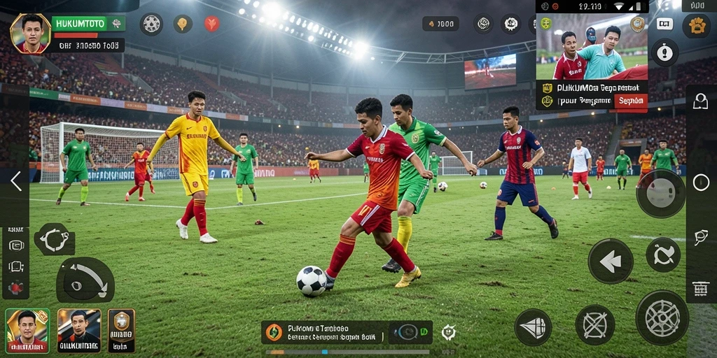 Tampilan gameplay HUKUMTOTO yang seru dan menegangkan.