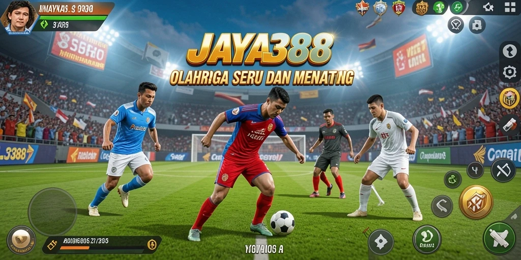 Tampilan gameplay seru dari JAYA388 dalam pertandingan olahraga.