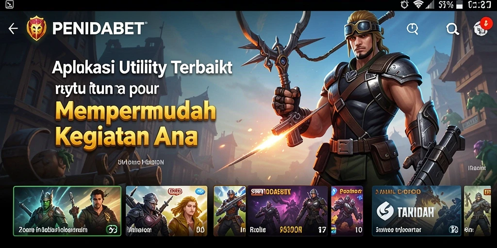 Tampilan aplikasi PENIDABET dengan fitur pengingat yang intuitif.