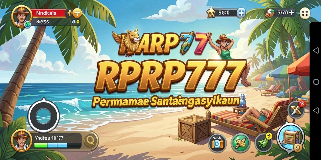 Gameplay RPRP777 yang menarik dan penuh warna.