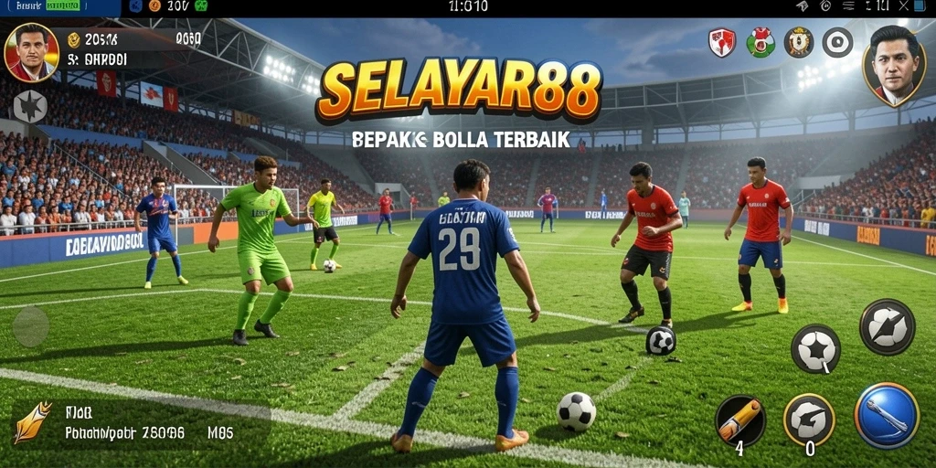 Tampilan gameplay <strong>SELAYAR88</strong> yang mendebarkan dengan aksi di lapangan.