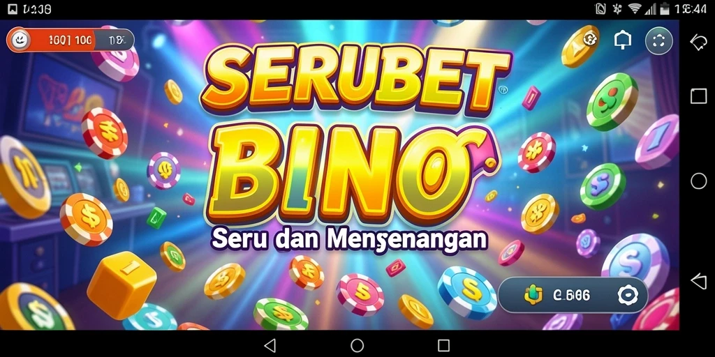 Tampilan seru gameplay Bingo di SERUBET
