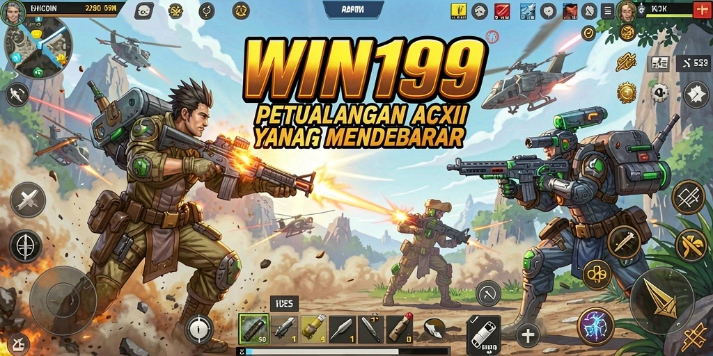 Tampilan aksi mendebarkan dalam WIN199 yang menantang.